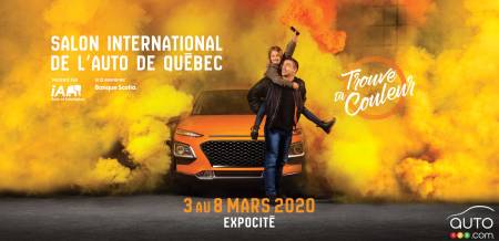 Ad for the 2020 Quebec auto show
